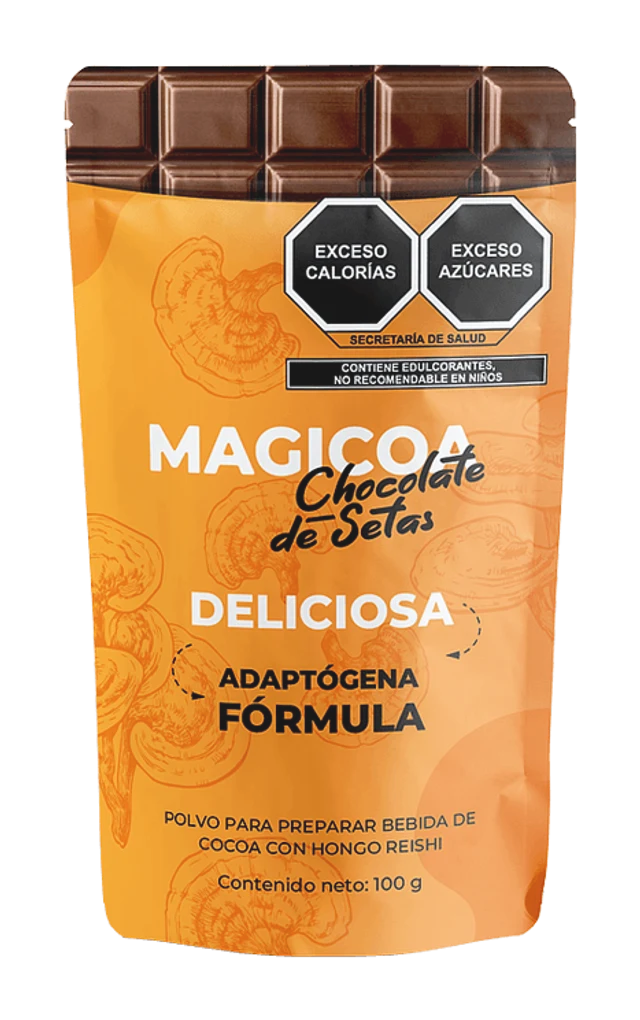 Magicoa — Bebida de cacao con extracto de Reishi